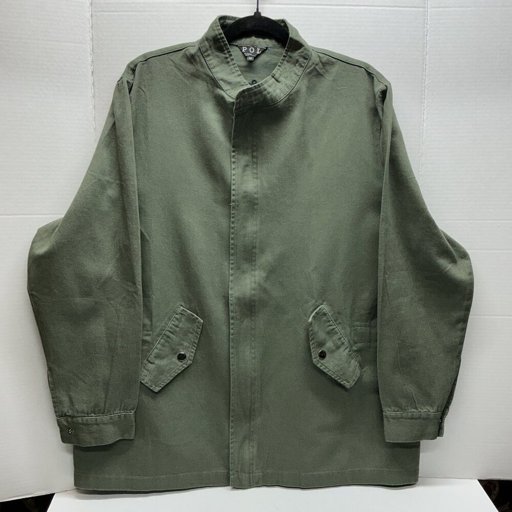 Pol Medium Jacket Drawstring Inside Embroidered B… - image 2